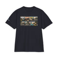 Mr. Sutherland heavyweight tee in navy, front